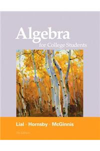 Algebra for College Students Plus MyMathLab/MyStatLab -- Access Card Package