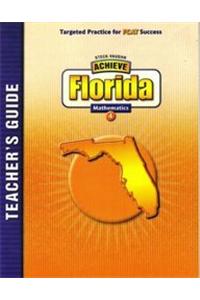 Steck-Vaughn Achieve Florida: Teacher's Guide Grades 6 - 9 Mathematics 2004