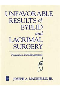 Unfavorable Results in Eyelid and Lacrimal Surgery