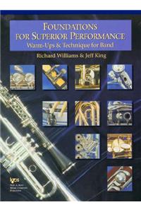 Foundations for Superior Performance: Warm-Ups and Technique for Band : Tuba