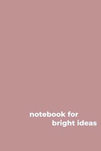 Notebook for Ideas