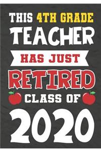 This 4th Grade Teacher Has Just Retired Class Of 2020