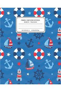 Primary Composition Notebook Grades K-2 Story Journal