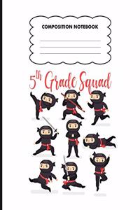 5th grade Squad Composition Notebook