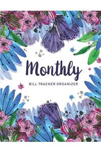 Monthly Bill Tracker Organizer