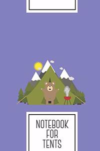 Notebook for Tents