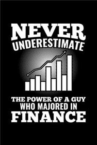 Never Underestimate The Power Of A Guy Who Majored In Finance