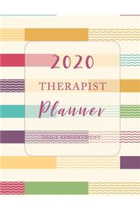Therapist Daily Planner 2020