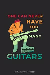 Guitar Tablature Notebook