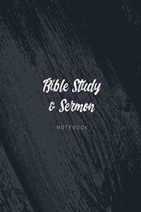 Bible Study and Sermon Notebook