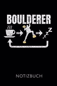 Boulderer Notizbuch