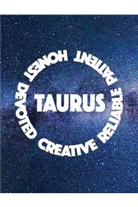 Taurus Honest Devoted Creative Reliable Patient