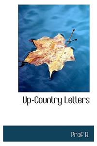 Up-Country Letters