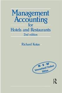 Management Accounting for Hotels and Restaurants