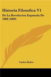 Historia Filosofica V1