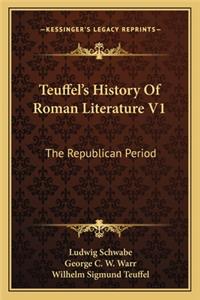 Teuffel's History Of Roman Literature V1