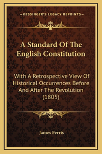 A Standard Of The English Constitution