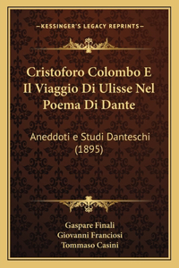 Cristoforo Colombo E Il Viaggio Di Ulisse Nel Poema Di Dante