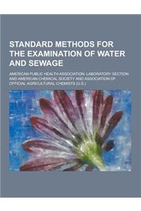 Standard Methods for the Examination of Water and Sewage