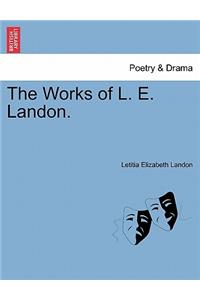 The Works of L. E. Landon.