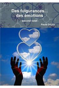 Des Fulgurances...Des Emotions -Second Volet-