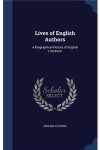 Lives of English Authors