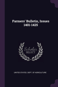 Farmers' Bulletin, Issues 1401-1425