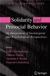 Solidarity and Prosocial Behavior