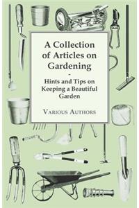 Collection of Articles on Gardening - Hints and Tips on Keeping a Beautiful Garden