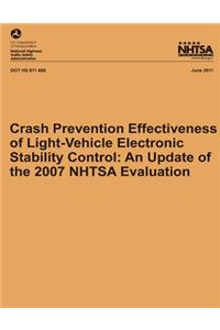 Crash Prevention Effectiveness of Light-Vehicle Electronic Stability Control