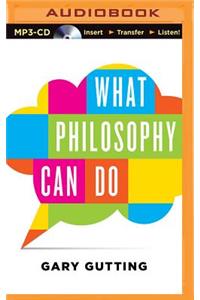 What Philosophy Can Do