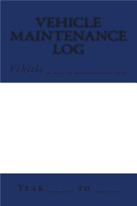 Vehicle Maintenance Log