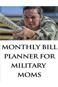 Monthly Bill Planner For Military Moms