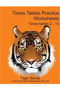 Times Table Practice Worksheets