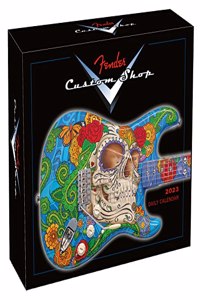 FENDER CUSTOM SHOP GUITAR DAILY CALENDAR