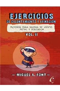 Ejercicios de Calentamiento y afinacion para bandas de viento metal y percusion