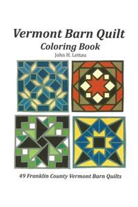 Vermont Barn Quilt Coloring Book