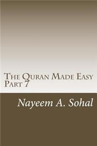 Quran Made Easy - Part 7
