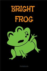 Bright Frog Composition Notebook