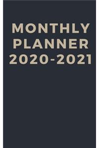 Monthly Planner 2020-2021 with Tabs Gift, planner 2020 A beautiful