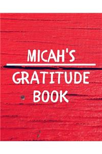 Micah's Gratitude Journal
