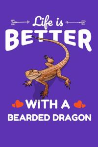 Life Is Better With A Bearded Dragon