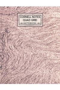 Cornell Notes Quad Grid Notebook