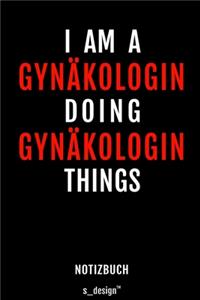 Notizbuch für Gynäkologen / Gynäkologe / Gynäkologin