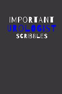 Important Urologist Scribbles