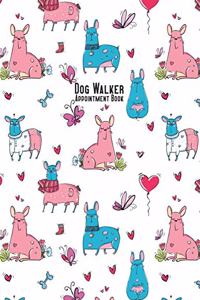 Dog Walker Appointment Book