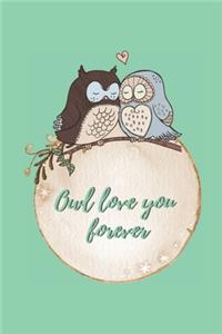 Owl love you forever Notebook