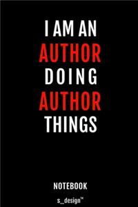 Notebook for Authors / Author