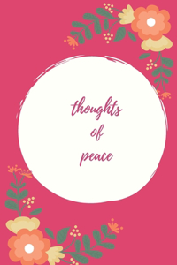 thoughts of peace