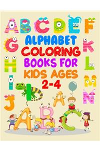 Alphabet Coloring Books For Kids Ages 2-4